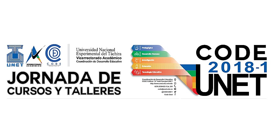 jornadas de cursos y talleres CODE 1