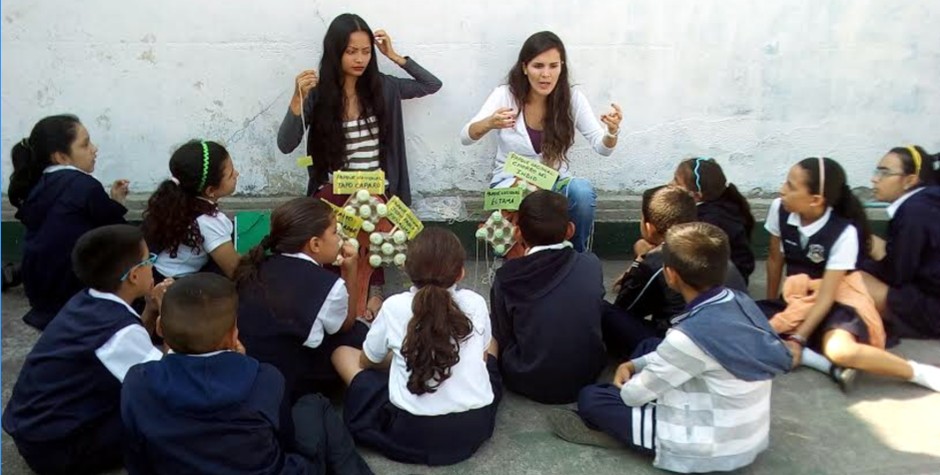 sc niños en charla